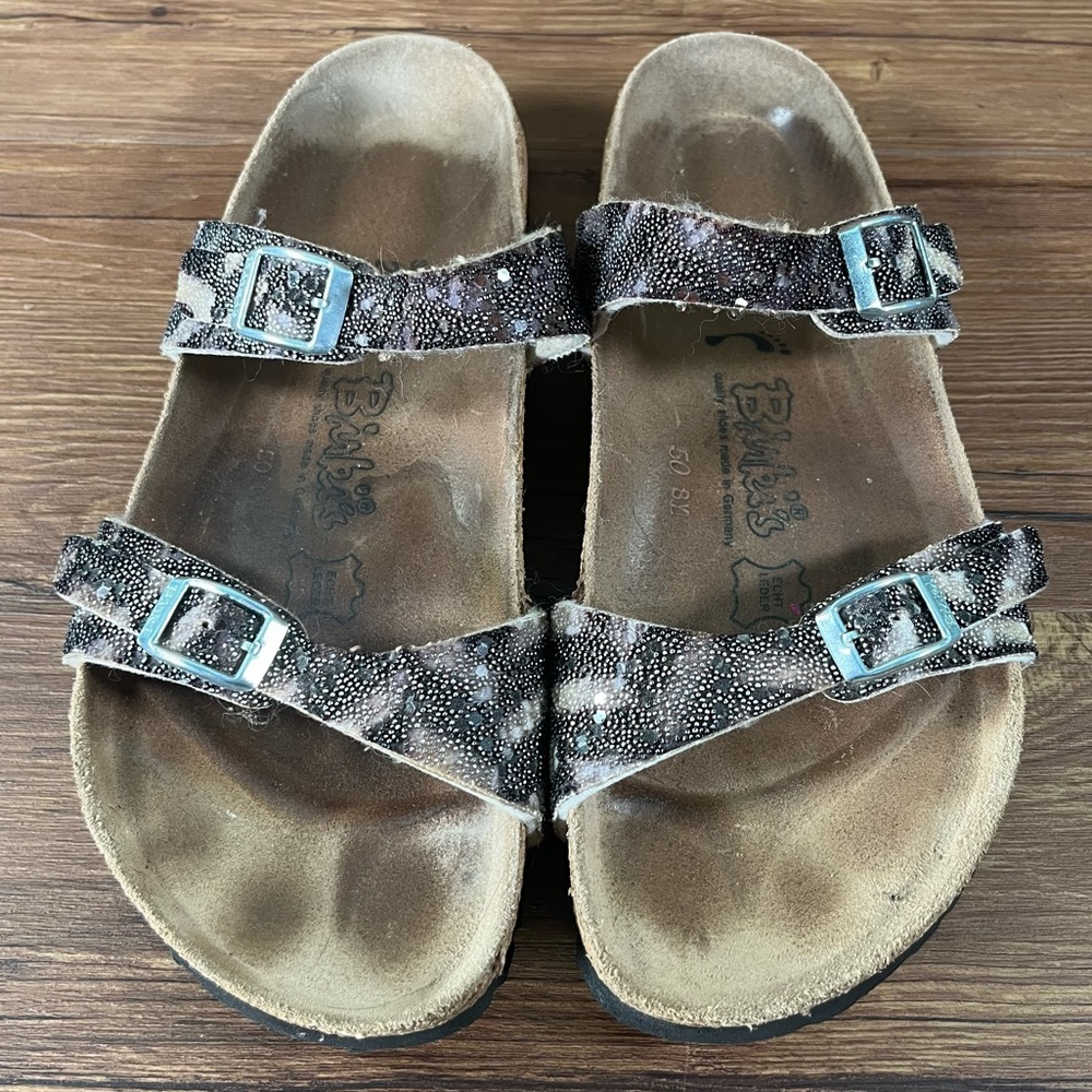 Birkenstock BIRKI’S Tahiti Sandals Shoes Women’s Size 7 (38) Slides